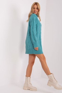 Sweter Damski Model AT-SW-2367-1.35P Turkus - AT AT