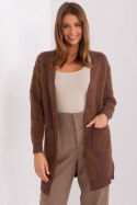 Sweter Kardigan Model AT-SW-234501.00P Brown - AT AT Sweter Kardigan Model AT-SW-234501.00P Brown - AT AT