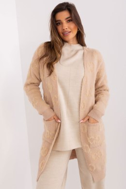 Sweter Kardigan Model AT-SW-234502.38X Beige - AT AT