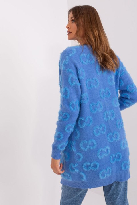 Sweter Kardigan Model AT-SW-234502.38X Blue - AT AT Sweter Kardigan Model AT-SW-234502.38X Blue - AT AT
