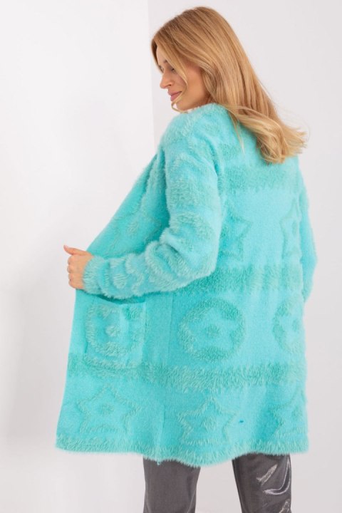 Sweter Kardigan Model AT-SW-234503.00P Mint - AT AT Sweter Kardigan Model AT-SW-234503.00P Mint - AT AT