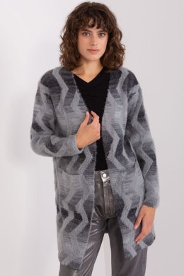 Sweter Kardigan Model AT-SW-234701.34 Grey - AT AT