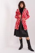 Sweter Kardigan Model AT-SW-234701.34 Red - AT AT Sweter Kardigan Model AT-SW-234701.34 Red - AT AT