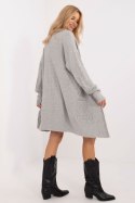 Sweter Kardigan Model AT-SW-2366.61 Grey - AT AT Sweter Kardigan Model AT-SW-2366.61 Grey - AT AT