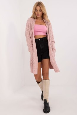 Sweter Kardigan Model AT-SW-2366.61 Light Pink - AT AT