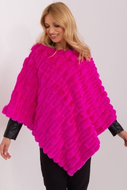 Sweter Ponczo Model AT-PN-2347.16 Fuksja - AT AT