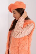 Beret Model AT-CZ-231305.85P Brzoskwinia - AT AT