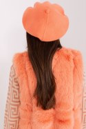 Beret Model AT-CZ-231305.85P Brzoskwinia - AT AT