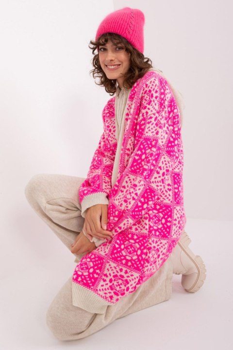 Czapka Model AT-CZ-2328.38P Dark Pink - AT AT