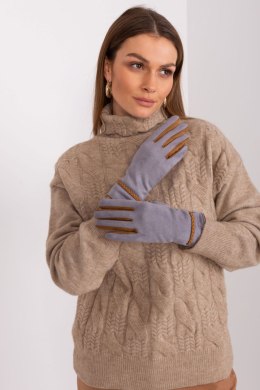 Rękawiczki Model AT-RK-238601.31P Grey - AT AT