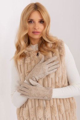 Rękawiczki Model AT-RK-239501.10 Beige - AT AT