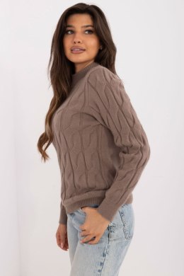 Sweter Damski Model AT-SW-2235.00P Brown - AT AT