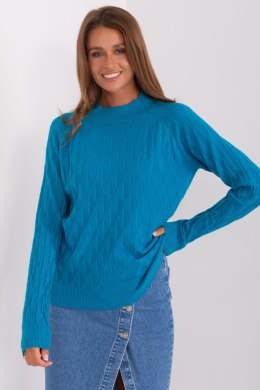 Sweter Damski Model AT-SW-2326.37X Turkus - AT AT