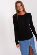 Sweter Damski Model AT-SW-232901.25X Black - AT AT Sweter Damski Model AT-SW-232901.25X Black - AT AT