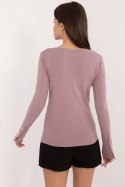 Sweter Damski Model AT-SW-2334.49 Violet - AT AT Sweter Damski Model AT-SW-2334.49 Violet - AT AT