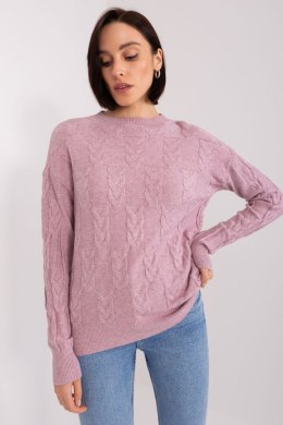 Sweter Damski Model AT-SW-2340.80 Light Violet - AT AT