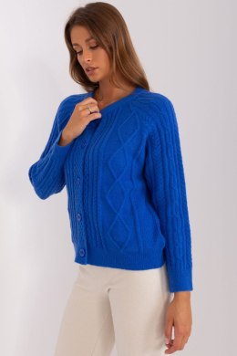 Sweter Damski Model AT-SW-2346-2.99P Cobalt - AT Hurtownia odzieży on-line, moda damska, bielizna i obuwie dla kobiet - Matterho AT
