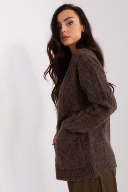 Sweter Damski Model AT-SW-2358.31 Brown - AT AT