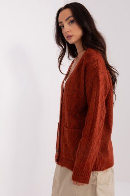 Sweter Damski Model AT-SW-2358.31 Dark Orange - AT AT