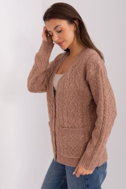 Sweter Damski Model AT-SW-2358.31 Light Brown - AT AT