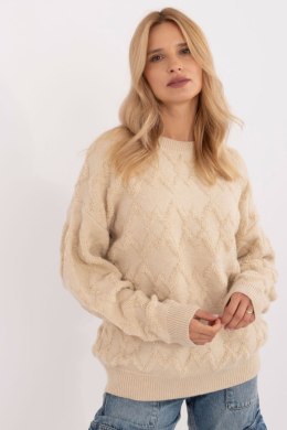 Sweter Damski Model AT-SW-2361.61 Light Beige - AT AT