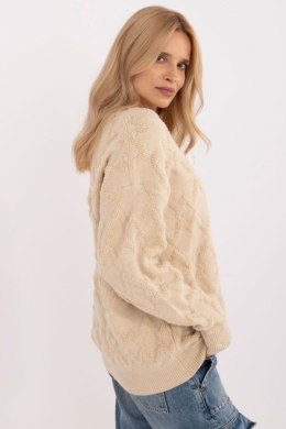Sweter Damski Model AT-SW-2361.61 Light Beige - AT AT
