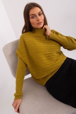 Sweter Damski Model AT-SW-2368.36X Oliwka - AT AT
