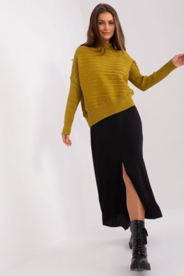 Sweter Damski Model AT-SW-2368.36X Oliwka - AT AT