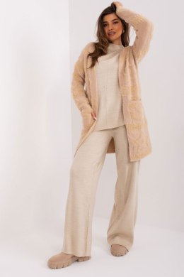 Sweter Kardigan Model AT-SW-234503.00P Beige - AT AT