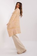 Sweter Kardigan Model AT-SW-234503.00P Beige - AT AT Sweter Kardigan Model AT-SW-234503.00P Beige - AT AT