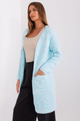 Sweter Kardigan Model AT-SW-234503.00P Light Blue - AT AT