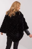 Sweter Ponczo Model AT-PN-2347.16 Black - AT AT Sweter Ponczo Model AT-PN-2347.16 Black - AT AT