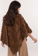 Sweter Ponczo Model AT-PN-2347.16 Brown - AT AT Sweter Ponczo Model AT-PN-2347.16 Brown - AT AT