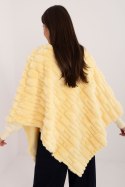 Sweter Ponczo Model AT-PN-2347.88 Light Yellow - AT AT Sweter Ponczo Model AT-PN-2347.88 Light Yellow - AT AT