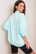 Bluza Damska Model RV-BL-5185.87P Mint - BFG BFG Bluza Damska Model RV-BL-5185.87P Mint - BFG BFG