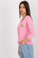 Bluzka Model RV-BZ-8512.04 Pink - BFG BFG Bluzka Model RV-BZ-8512.04 Pink - BFG BFG