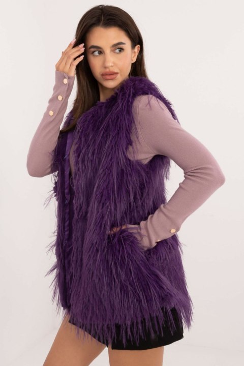 Kamizelka Model AT-KZ-2349-1.50 Dark Violet - AT AT Kamizelka Model AT-KZ-2349-1.50 Dark Violet - AT AT