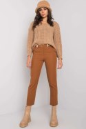 Spodnie Damskie Model LC-SP-22K-5001.81P light Brown - Pole&Pole Pole&Pole Spodnie Damskie Model LC-SP-22K-5001.81P light Brown - Pole&Pole Pole&Pole