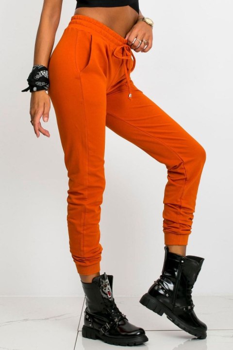 Spodnie Dresowe Model RV-DR-5040.07X Dark Orange - BFG BFG Spodnie Dresowe Model RV-DR-5040.07X Dark Orange - BFG BFG