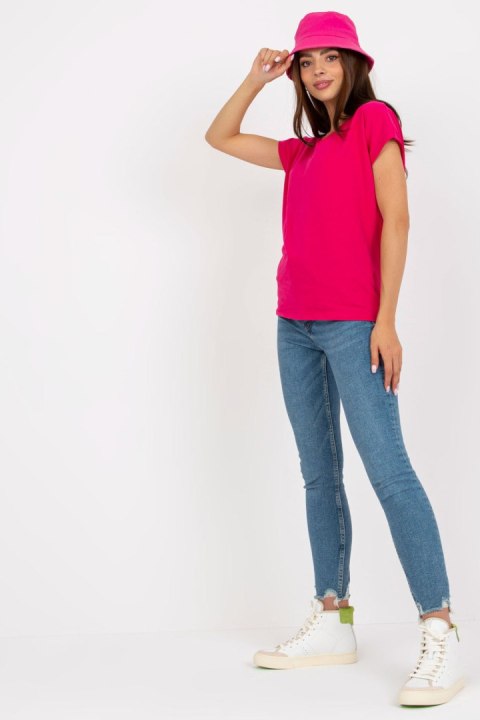 T-shirt Damski Model B-014.56P Fuksja - BFG BFG T-shirt Damski Model B-014.56P Fuksja - BFG BFG