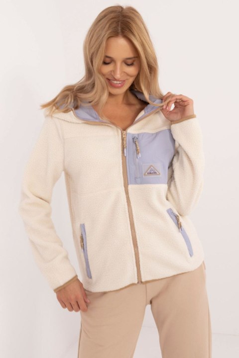 Bluza Damska Model D20001M02671A1 Light Beige - Sublevel Sublevel Bluza Damska Model D20001M02671A1 Light Beige - Sublevel Sublevel