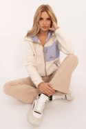 Bluza Damska Model D20001M02671A1 Light Beige - Sublevel Sublevel Bluza Damska Model D20001M02671A1 Light Beige - Sublevel Sublevel