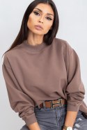 Bluza Damska Model RV-BL-5185.92P Brown - BFG BFG Bluza Damska Model RV-BL-5185.92P Brown - BFG BFG