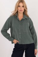 Koszula Damska Model D70046M11184A1 Dark Green - Sublevel Sublevel Koszula Damska Model D70046M11184A1 Dark Green - Sublevel Sublevel