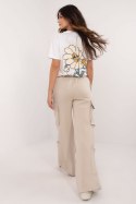 Spodnie Damskie Model D10608BC62434A1 Beige - Sublevel Sublevel Spodnie Damskie Model D10608BC62434A1 Beige - Sublevel Sublevel
