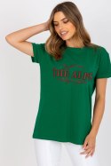 T-shirt Damski model FA-TS-7720.43P Green - Fancy Fancy T-shirt Damski model FA-TS-7720.43P Green - Fancy Fancy