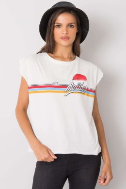 Tshirt Damski Model FA-BZ-7139.73P Ecru - Fancy Fancy