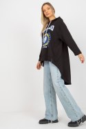 Bluza Damska Model FA-BL-8107.39 Black - Fancy Fancy Bluza Damska Model FA-BL-8107.39 Black - Fancy Fancy