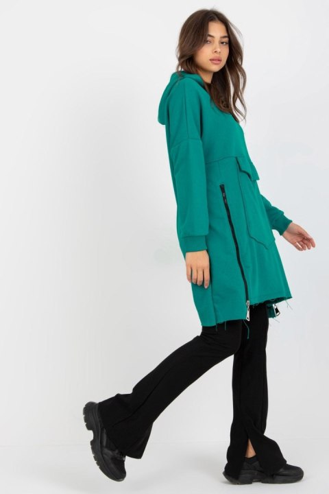 Bluza Damska Model FA-BL-8114.42P Morski - Fancy Fancy Bluza Damska Model FA-BL-8114.42P Morski - Fancy Fancy