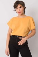 Bluzka Model FA-BZ-6299.01P Dark Yellow - Fancy Fancy Bluzka Model FA-BZ-6299.01P Dark Yellow - Fancy Fancy